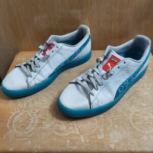 PUMA X Clyde Kool-Aid Men's US 12 White Blue Sneaker Shoes